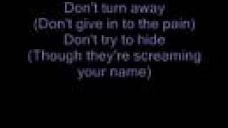 Evanescence - Whisper - Lyrics