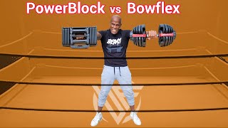 PowerBlock Pro 50 vs Bowflex Selecttech 552 Adjustable Dumbbells | Home Gym Review