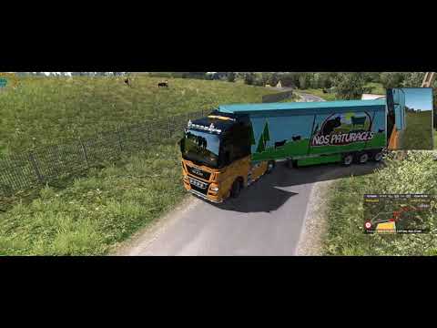Promilowe granie 🎮 ✅ETS2 - Multi Player Man Euro 6 By SCS 1.34 Trasy firmowe