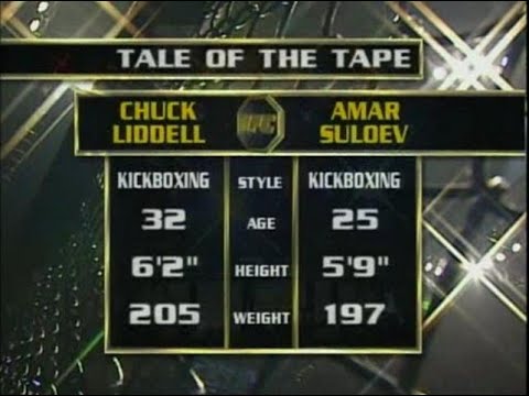 Chuck Liddell vs Amar Suloev full fight