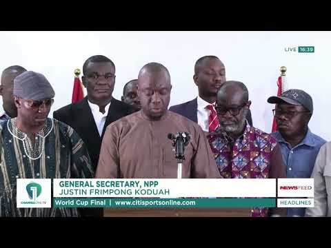 NPP Reacts to Wontumi’s 20-Year Prison Term in Samreboi Illegal Mining Case | Channel One News