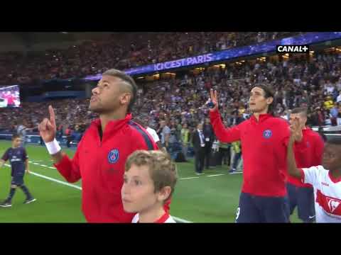 PSG - TFC (Août 2017) : La première entrée de Neymar Jr avec le PSG au Parc ! - 20/08/17 -