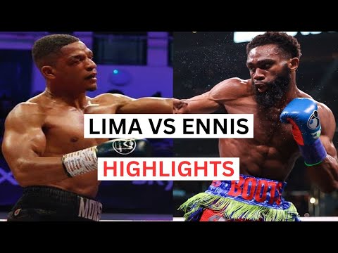 Jaron Ennis vs Uisma Lima Highlights & Knockouts