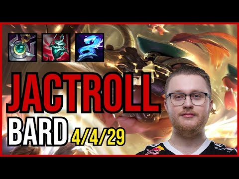 JACTROLL - BARD vs. LULU Support | EUW MASTER | PATCH 11.2