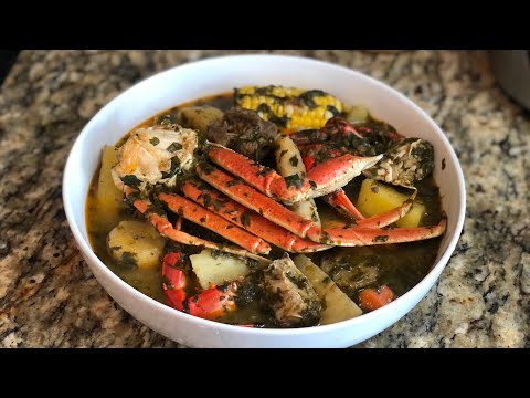 How to make Haitian style bouyon with Turkey neck