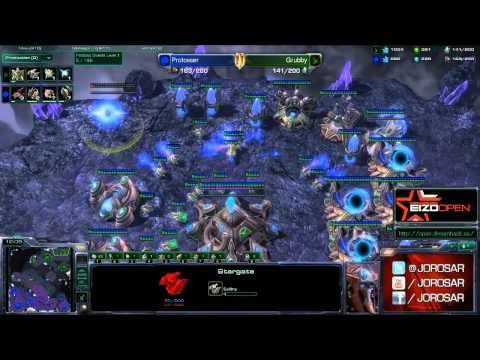 Grubby vs Protosser Game 3 - Dreamhack Valencia
