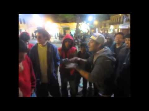 Ensilabas vs Calero Vs Carlos Nigga Lirico vs Calero  l Batallas RAP Plaza España