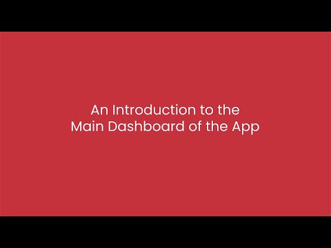 Introduction To The Main Dashboard