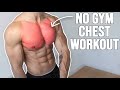 SIMPLE HOME CHEST WORKOUT **NO EQUIPMENT**