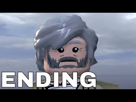 LEGO STAR WARS THE FORCE AWAKENS Ending Gameplay Playthrough Part 12 - LUKE'S ISLAND
