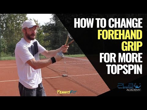 How To Change Tennis Forehand Grip for More Topspin I JM Tennis - Online Tennis Training Programs