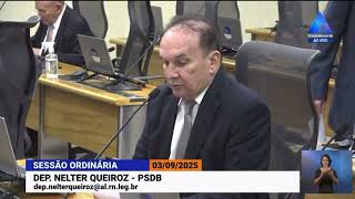 NELTER QUEIROZ REGISTRA PESAR PELO FALECIMENTO DA VICE-DIRETORA DO EST, IRMÃ AURÉLIA SOTERO ÂNGELO