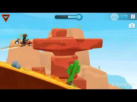 ski safari 2 - walk through stage twister canyon & penguin peaks