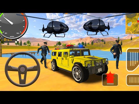 Police Car Game Chase Cop Simulator     Police Hummer Car Driving Simulator Games     Gameplay  #E10