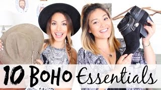 10 BOHEMIAN WARDROBE ESSENTIALS