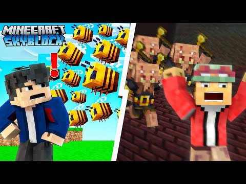 PEENOISE MINECRAFT: SKYBLOCK #11 -  DIMENSION RAIDERS!