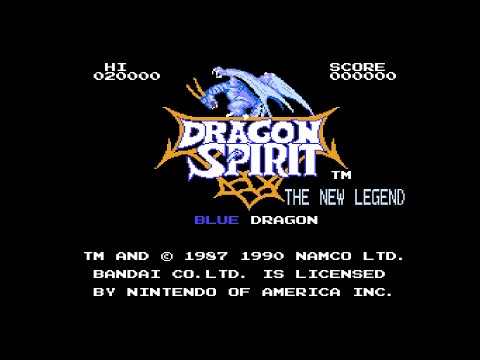 Dragon Spirit: The New Legend (Blue Dragon) (No Damage) (All Maidens Faces/Silhouettes) (4K)