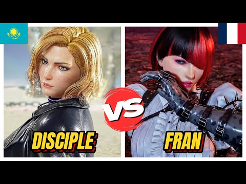 Tekken 8 ▰ DISCIPLE (Nina) Vs FRAN (Anna) ▰ RANKED Matches!