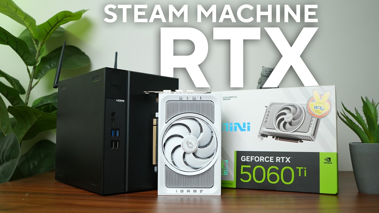 PC ini mirip Steam Machine, tapi isinya pakai RTX!