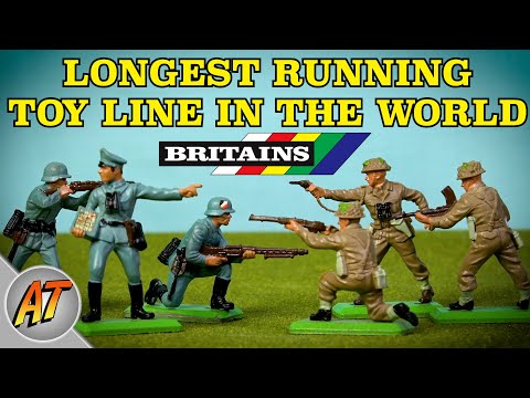 The Longest Running Toy Line in the World | Britains Toy Soldiers!