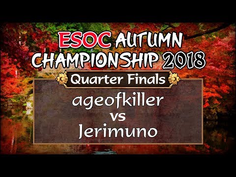 [AoE3] ESOC Autumn 2018 Second Chance — Quarter Finals: ageofkiller vs Jerimuno
