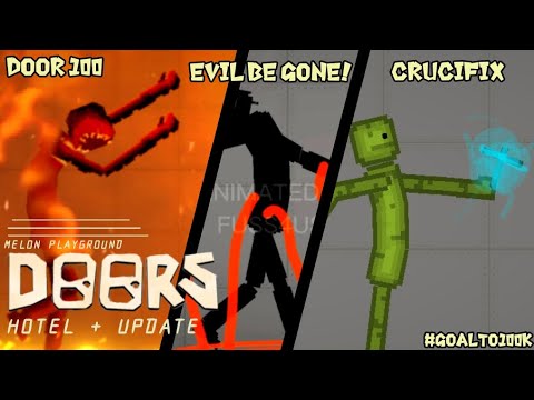 DOORS Hotel Update in Melon Playground | GOALTO100K