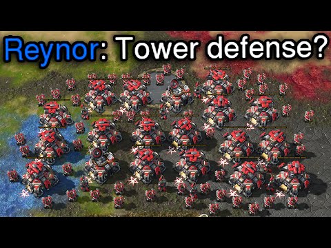 This New Tower Defense Terran Strategy Is Unbelievable.