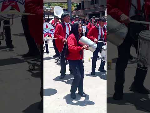 Big  Band Shekina se presentaron en el desfile en e municipio de Cajolá Quetzaltenango 