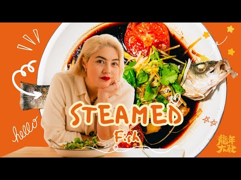 Cantonese Style Steamed Fish for Lunar New Year 2024...(Easy method)