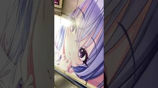 【シャニマス】秋葉原エスカシートBIG コメティック鈴木羽那広告見てきた！(PV風)　#アイドルマスター  #鈴木羽那　#シャニマス