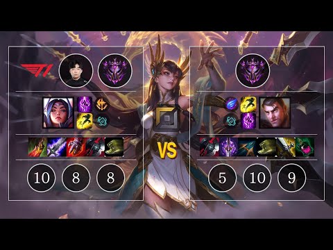 T1 Canna Irelia vs Jayce Top - KR Master Patch 10.11