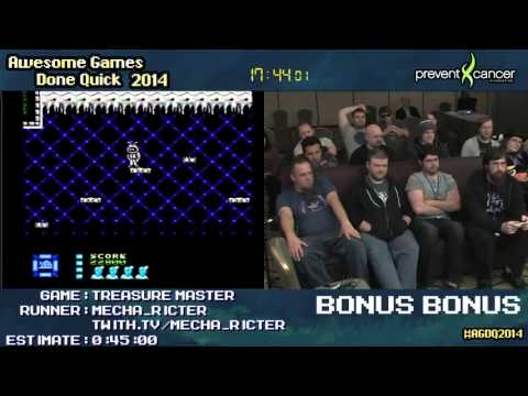 AGDQ 2014 Bonus Stream - Game 62 - Treasure Master