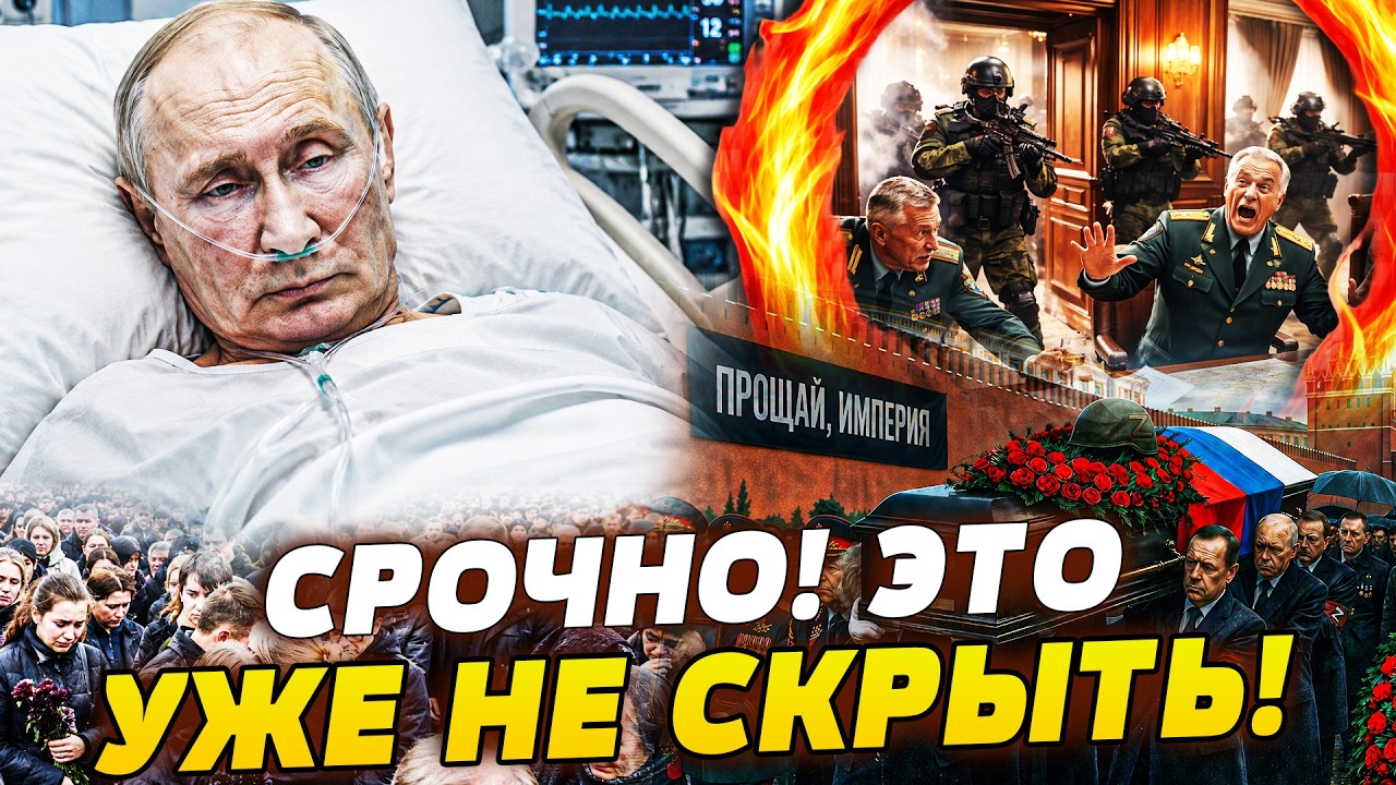 💥ЭТИМ УТРОМ! В КРЕМЛЕ ЖУТКАЯ ПОТАСОВКА: ПУТИН НЕ ПЕРЕЖИЛ! ВРАЧИ БЕССИЛЬНЫ! М?