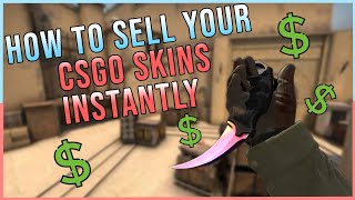 HOW to SELL CSGO SKINS INSTANTLY in 2022! (PayPal)