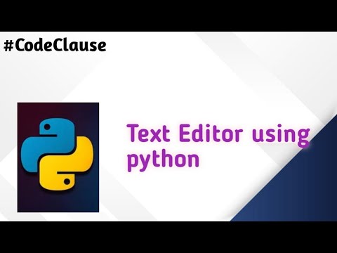 Text_editor_using_python