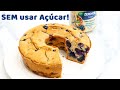 Bolo de Uvas Colorido sem Açúcar: Receita ZERO-CAL