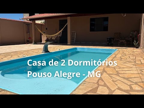 Casa com 2  Dormitórios no Cantagalo em Pouso Alegre   MG