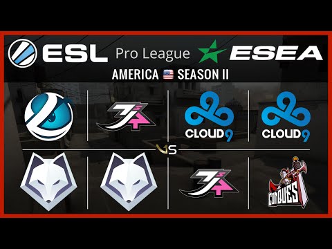 ESL ESEA NA S2 W6D3 All Matches | LG vs WFX, 3sUP vs WFX, 3sUP vs C9 & CQ vs C9