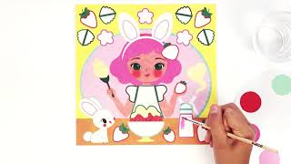 DJECO - Snack time - painting (DJ09659)