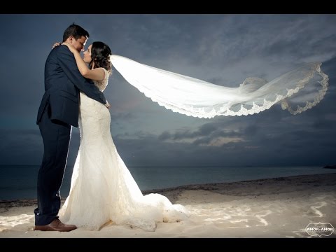 Grand Coral Beach Club, Playa del Carmen, Riviera Maya, Mexico - Highlight Maria Luz y Jorge