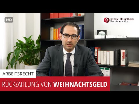 Muss ich Weihnachtsgeld bei einer Kündigung zurückzahlen? - Kanzlei Hasselbach