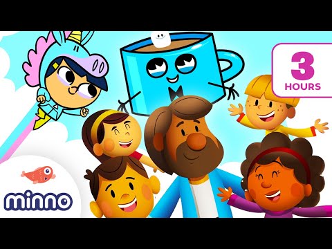 3 Hour Christian Cartoon Marathon! (Minno Animated Originals) | Bible Stories for Kids