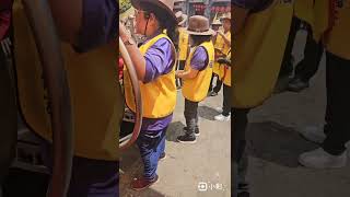 開漳聖王大溪福仁宮迎神鼓陣樂隊。桃竹苗聯誼廟會。114.5.13