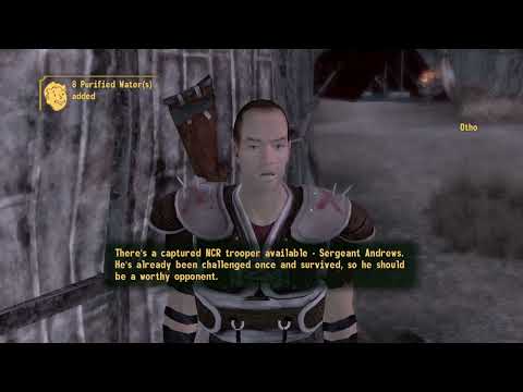 Fallout New Vegas Very Hard Difficulty Hardcore Mode Activating Bunker at Fortification Hill pt 27