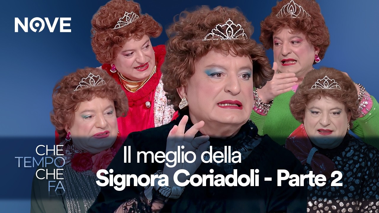 100% La Signora Coriandoli - Parte 2 | Che tempo che fa