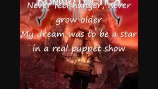 Sonata Arctica The Boy Who Wanted  To Be a Real Puppet With Lyrics