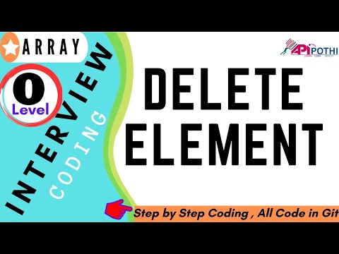 11 Write A Java Program To Remove A Specific Element From An Array