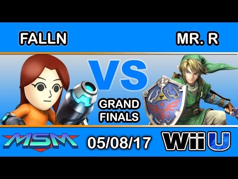MSM 96 - falln (Rosalina, sham) Vs. Mr. R (Cloud, Link) Grand Finals - Smash Wii U