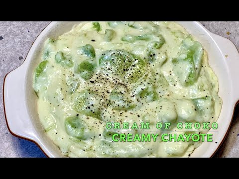 Creamy Chayote or Chokoes Cheekyricho Cooking Youtube Video Recipe ep.1,357