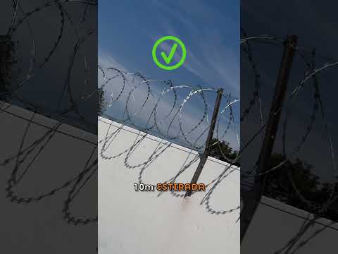 Instalación de Alambre Concertina en Villa Belgrano, Córdoba Capital, Argentina. ✅ #cercoscordoba